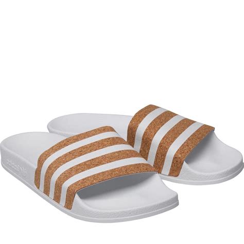 adidas sandalen damen weiß|Weiss .